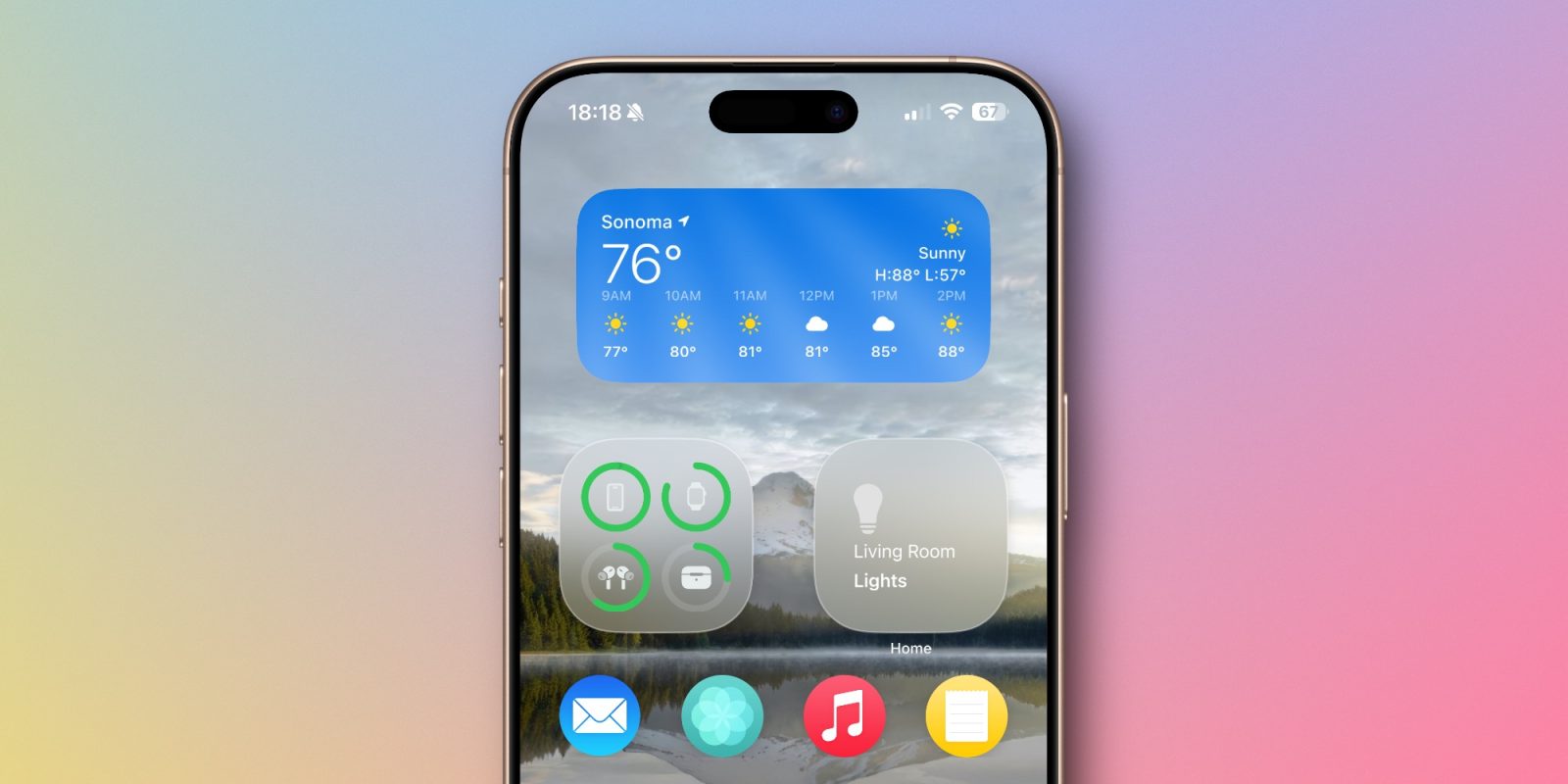 iOS 19 mockup